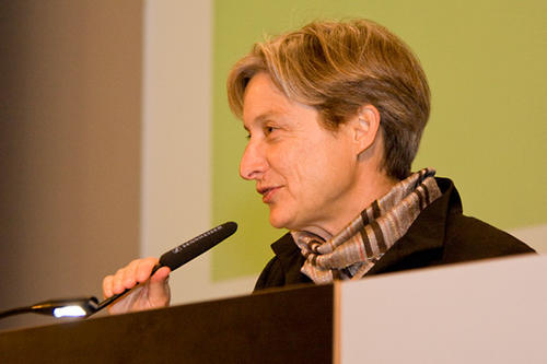 Judith Butler kam auf Einladung des Dahlem Humanities Center an die Freie Universität
