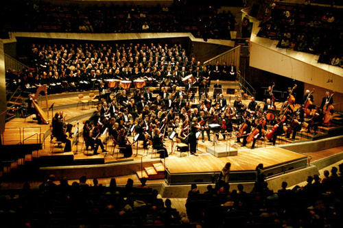 Das Collegium Musicum im Großen Saal der Philharmonie