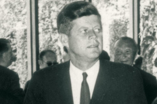 Der damalige US-Präsident John F. Kennedy hielt am 26. Juni 1963 eine viel beachtete Rede an der Freien Universität.