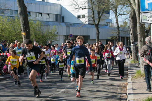 Mitmachen können alle: Groß und Klein, Beschäftigte der Freien Universität und andere Läuferinnen und Läufer.
