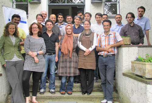 Zu Gast in Dahlem: Doktoranden der Fächer Islamwissenschaft und Arabistik der Freien Universität hatten die Teilnehmer des Workshops ausgewählt.
