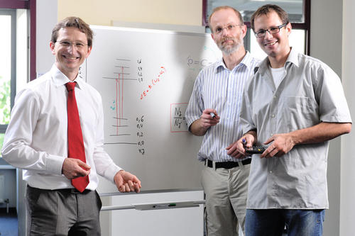 Das Team von "Humedics": Prof. Dr. Karsten Heyne, Dr. Christian Frischkorn, Alexander Helmke (von links nach rechts)
