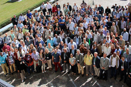 Aus mehr als 55 verschiedenen Ländern: Die Teilnehmer der Konferenz