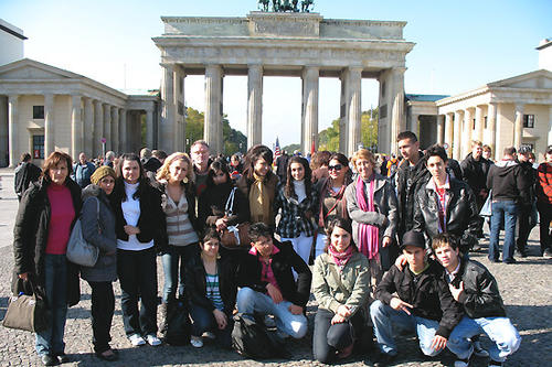 Teilnehmer beim Jugendmigrationsdienst des Internationalen Bundes
