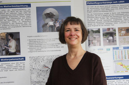 Petra Grasse feiert ihr 40-jähriges Dienstjubiläum am Institut für Meteorologie der Freien Universität