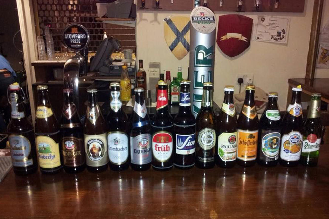 German Beer, Lively Exchange, and Impressive Guests • International