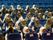 Students from schools in Qena at South Valley University