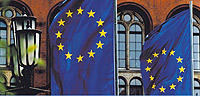 Foto Flaggen der Europäischen Union