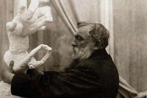 Es gebe keine Inspiration, sondern nur Arbeit: Dieses Ethos Rodins übernahm Rainer Maria Rilke für sein eigenes künstlerisches Schaffen – die Arbeit mit Worten. 1905 bis 1906 war Rilke bei Rodin als Sekretär beschäftigt.