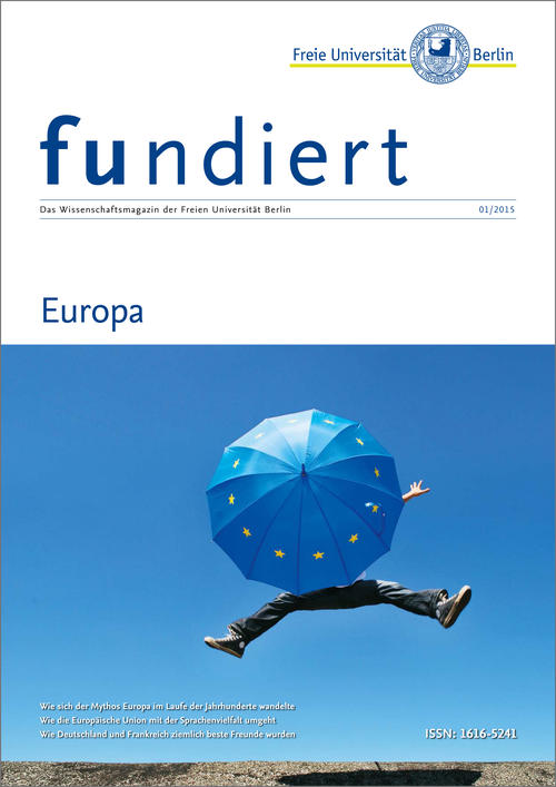 Cover des neuen fundiert zum Thema "Europa".
