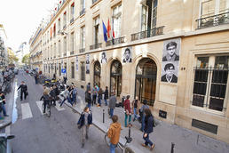 Noble Adresse: Der Eingang zum Institut d'Etudes Politiques in Paris. Fast alle bedeutenden französischen Politiker haben an dem als elitär geltenden Institut studiert.