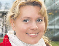 Olga Onokova, 23 Jahre, hatte bereits in Kirov Englisch und Deutsch studiert.