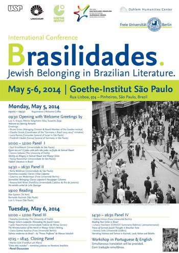 Brasilidades Konferenz am 5. & 6. Mai 2014