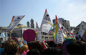 Trans Pride March, Istanbul, June 2011, source: private