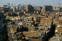 Cairo is one of the most densely populated cities in the world.