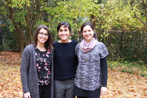 Haben „FLOURish“ entwickelt – ein Herstellungsverfahren für Mehl mit wenig oder gar keinem Gluten: (v. l. n. r.) Claudia Stosno, Miriam Boyer, Marlene Bruce Vázquez del Mercado.
