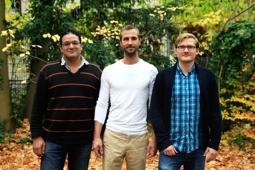„SciBrix“: Mohamed Boshra, Matthias Bild, Arkadi Kundik.