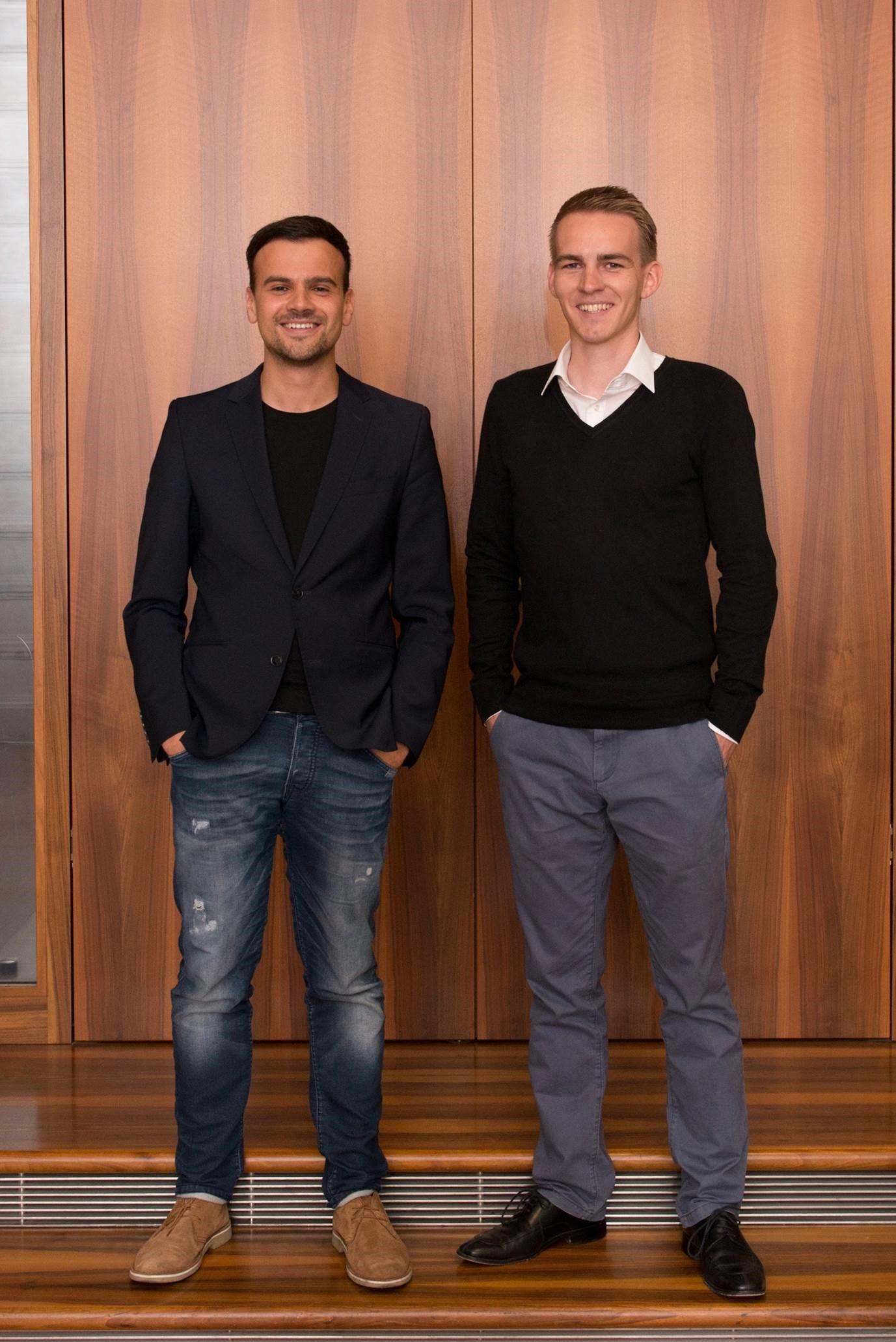 Das Team von „WeMingo“: Pavel Zagorscak und Johannes Schirrmeister.