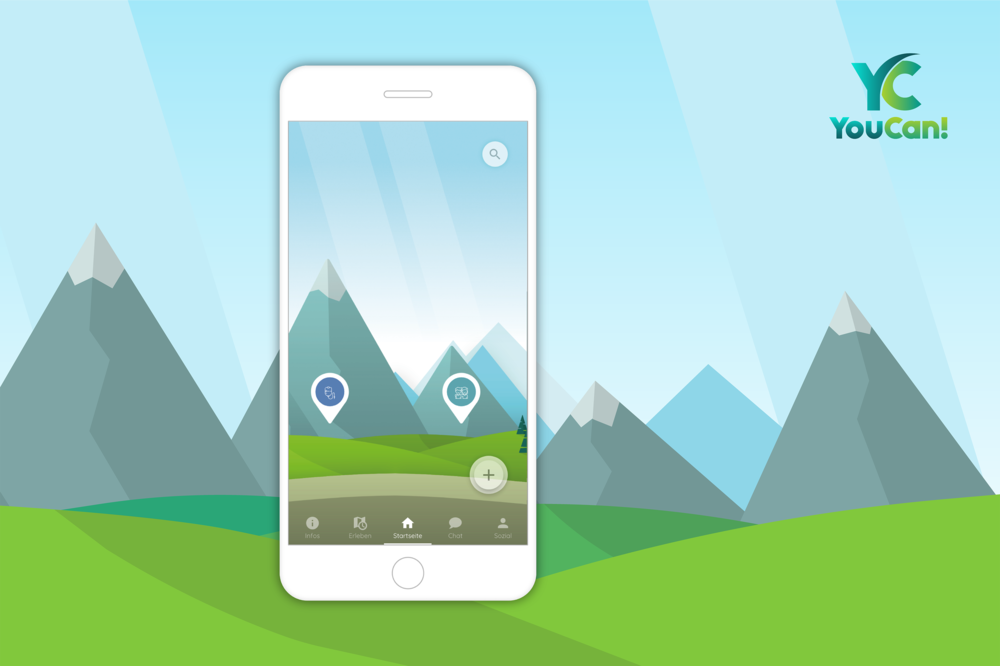 Die App YouCan! soll Jugendlichen beim Umgang mit den Höhen und Tiefen einer Krebserkrankung helfen.