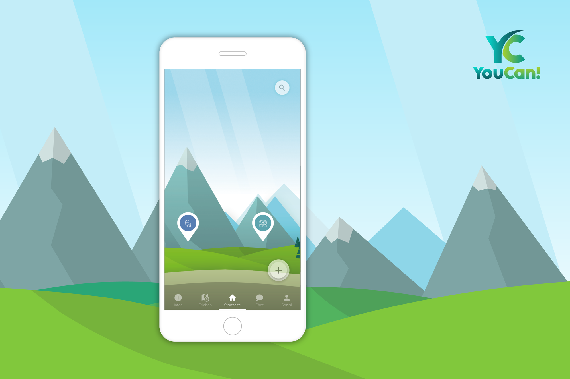Die App YouCan! soll Jugendlichen beim Umgang mit den Höhen und Tiefen einer Krebserkrankung helfen.
