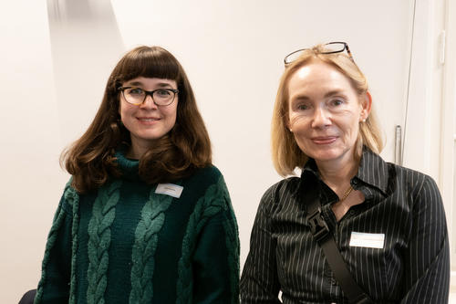 Porträt von Vera Scholvin und Judith Meinschaefer