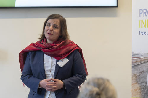 Prof. Dr. Ines Eben v. Racknitz vom Institut für Chinastudien am Fachbereich Geschichts- und Kulturwissenschaften.