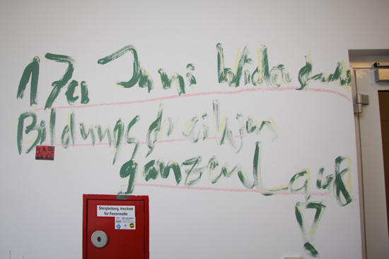 Treppenhaus Präsidium der Freien Universität