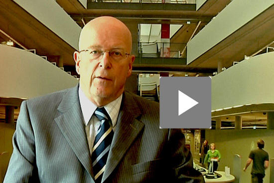 Professor Dr. Dieter Lenzen, Präsident der Freien Universtät Berlin