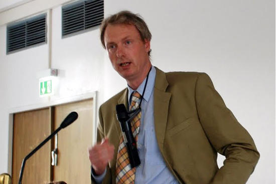 Professor Dr. Christian Calliess, Freie Universität Berlin, bei seinem Vortrag: "Europarecht als transnationales Recht"