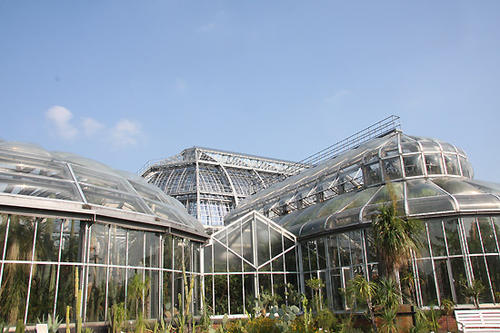 Das Tropenhaus von außen