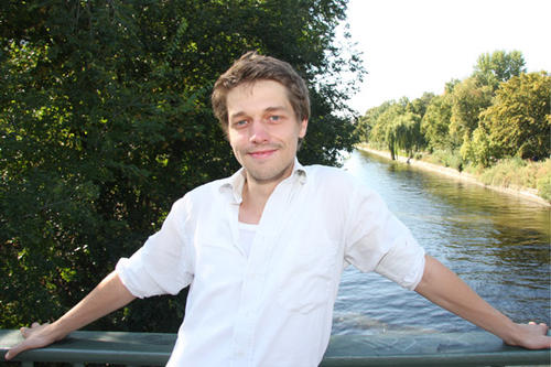 Florian Wessels, Student an der Freien Universität, rettete einen Menschen vor dem Ertrinken im Landwehrkanal