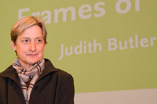 Februar: Judith Butler, amerikanische Philosophin und eine der herausragenden Intellektuellen der Gegenwart, hielt die Hegel-Lecture am Dahlem Humanities Center der Freien Universität.