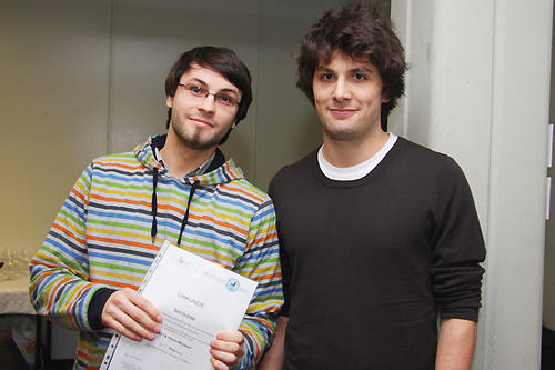 Team VisionWindows / SPTA; links: Sascha Zinke, rechts: Felix Lange