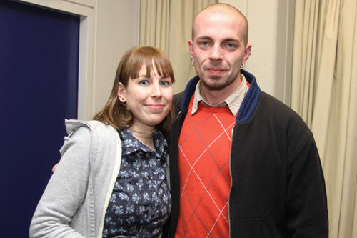 Team InnoVia; links: Sabine Margraf, rechts: Jean-Paul Franz