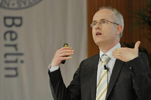 Professor Jochen Schiller, Vizepräsident der Freien Universität, begrüßte die Jubiliare
