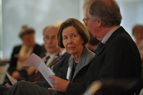 Dr. Haide-Marie Gürich hat 1960 an der Freien Universität promoviert und ist aus Karlsruhe angereist