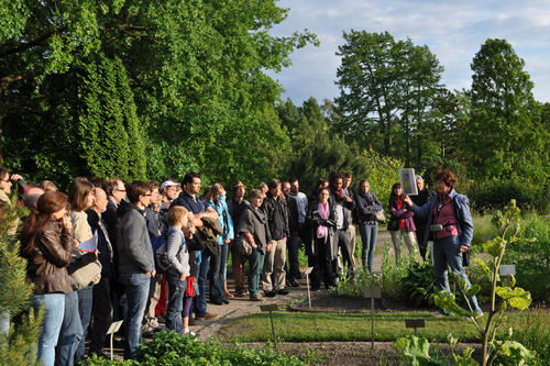 Auch der Botanische Garten der Freien Universität Berlin beteiligte sich mit vielen Veranstaltungen an der Langen Nacht der Wissenschaften.