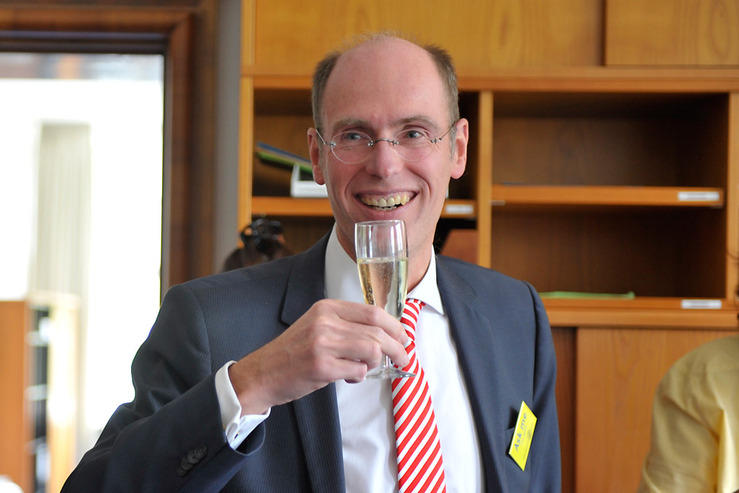 Von einem "glücklichen Tag für die Freie Universität" sprach Universitätspräsident Professor Peter-André Alt, nachdem das Ergebnis bekannt gegeben worden war.