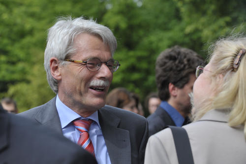 Unter den Gästen des Sommerfests war auch der Generalsekretär der Gemeinsamen Wissenschaftskonferenz, Dr.Hans-Gerhard Husung.