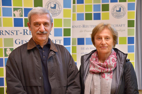 Haben sich in Berlin kennengelernt: Christina Nova-Kaltsouni und ihr Mann Antonis Kaltsounis.