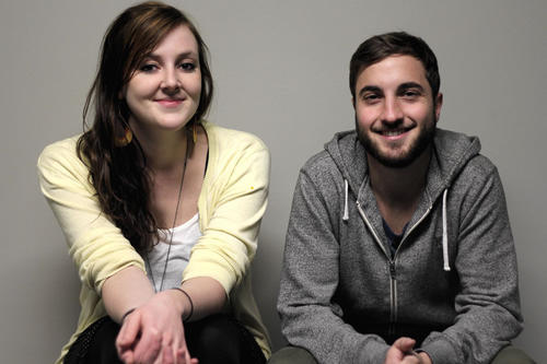 Die junge Chefredaktion von FURIOS: Valerie Schönian und Matthias Bolsinger