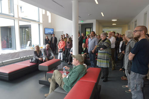Der Warteraum im neuen Studierenden-Service-Center.