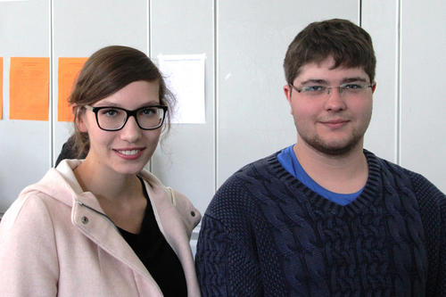 Neu an der Freien Universität: Verena Wagstyl und Mark Thalberg-Žukov starten zum Wintersemester in ihr Bachelorstudium.