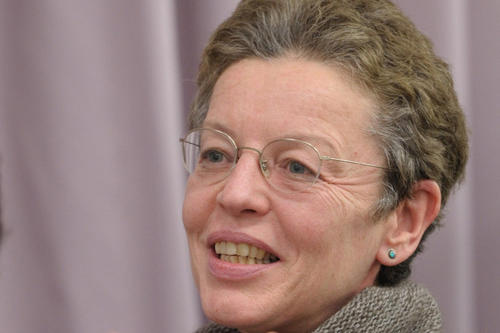 Die Laudatorin Professorin Ulla Haselstein vom John-F.-Kennedy-Institut.
