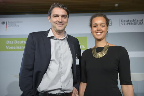 Oliver Schmidt und Bontu Guschke