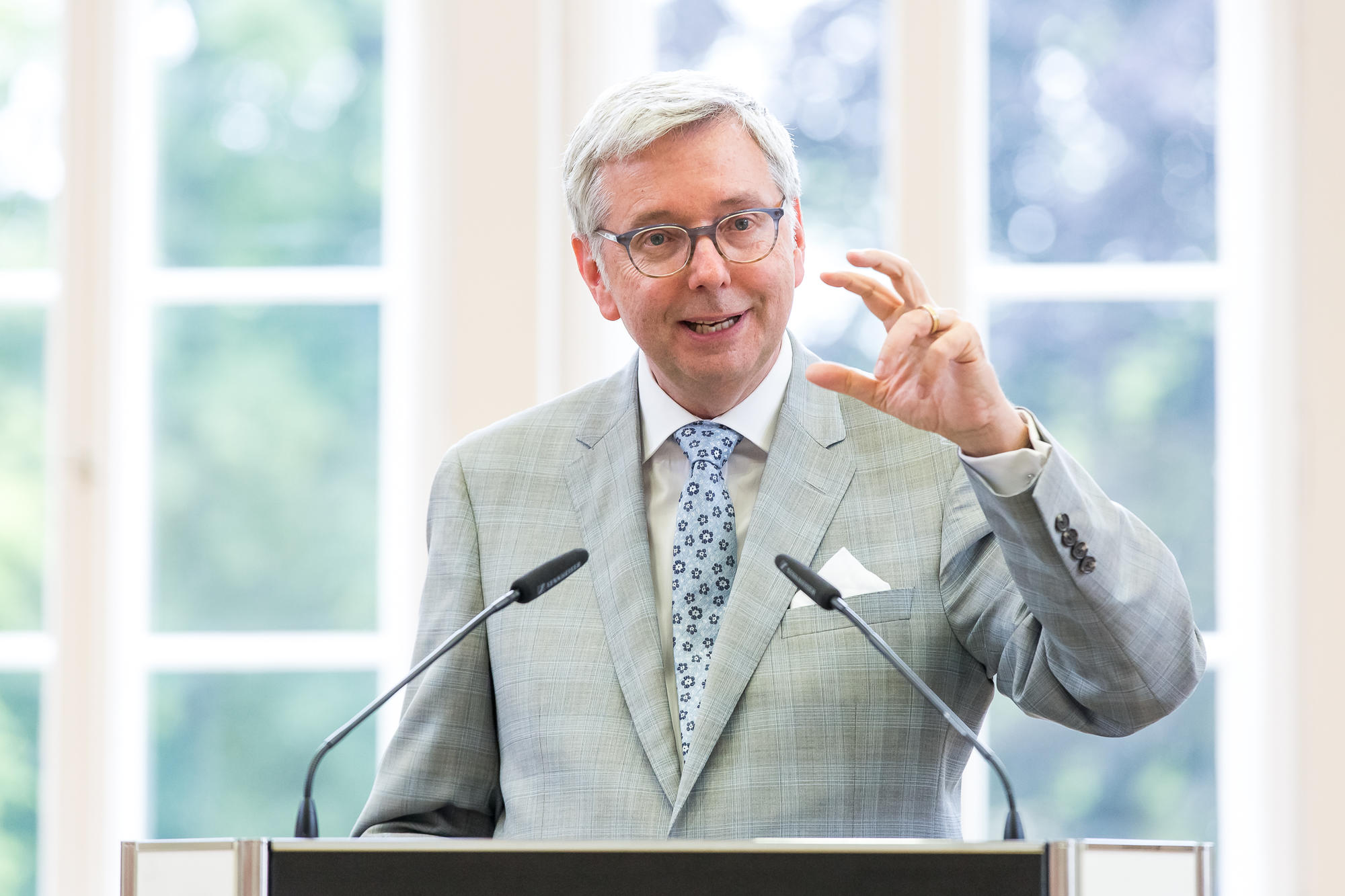 Der kanadische Professor für internationales Recht, Stephen Toope, hielt einen Vortrag mit dem Thema „Can Human Rights Prevent Torture“.