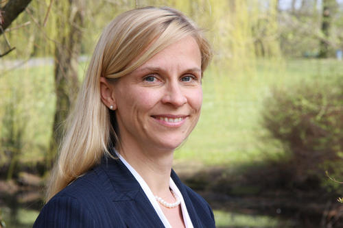 Claudia Keil-Dieckmann, Referentin für Patent- und Lizenzangelegenheiten an der Freien Universität.