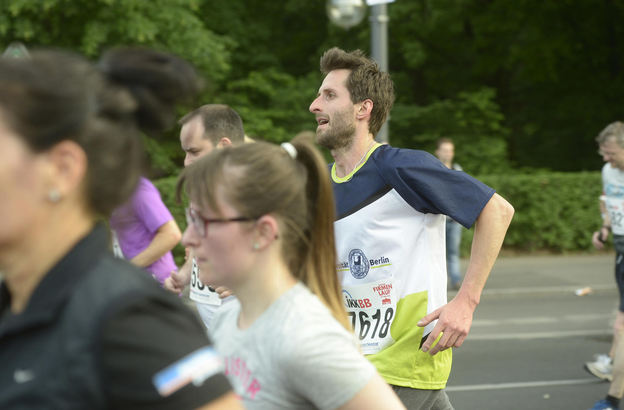Einige Teilnehmer der Freien Universität hatten zuvor für den Lauf trainiert.