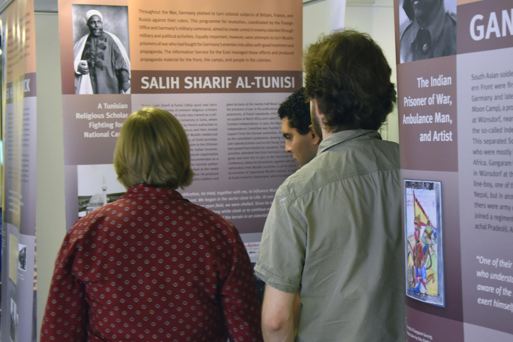 Die Ausstellung „Lives from a Global Conflict. Cultural Entanglements during the First World War“ ist im Foyer der Universitätsbibliothek zu sehen.