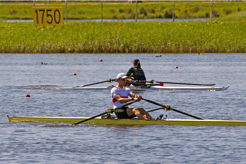 Rower Johannes Lotz is studying psychology at Freie Universität.